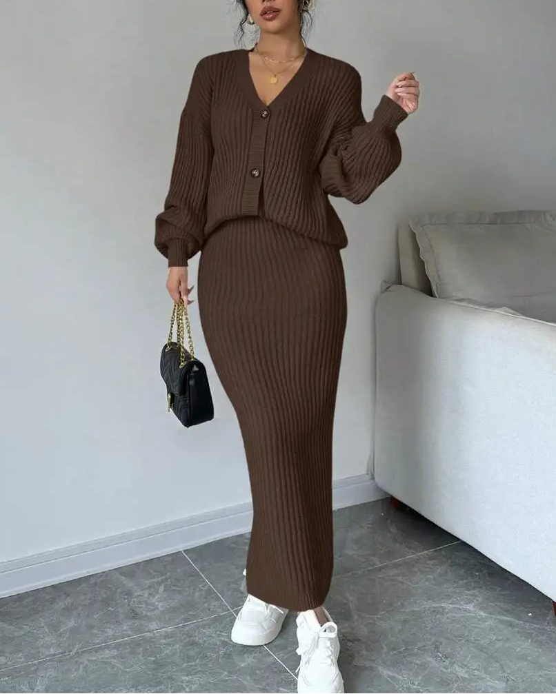 conjunto 2 piezas punto